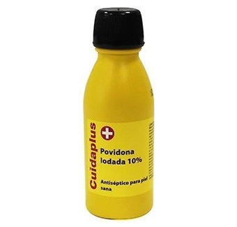 Jodium voor EHBO-doos - Povidone Jodium Cuidaplus - 125 ml