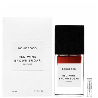 Bohoboco Red Wine Brown Sugar - Parfum - Geurmonster - 2 ml