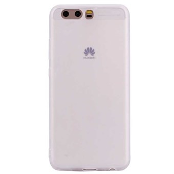 Classy Soft Cover in TPU plastic en siliconen voor Huawei P10 - Wit