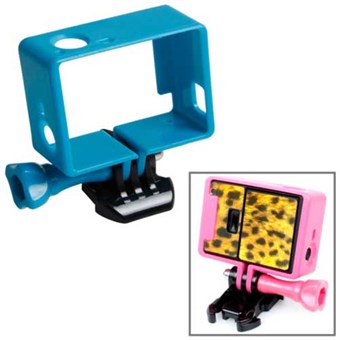 TMC GoPro 3/4 Standaard frame - Blauw