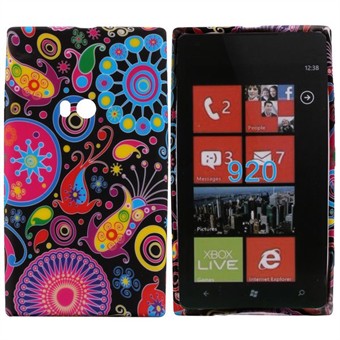 Motief siliconen hoes voor Lumia 920 (Hippie)