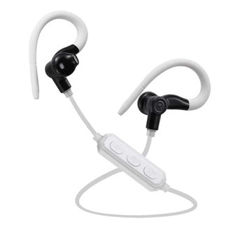 Sportieve Bluetooth Headset - Wit/zwart