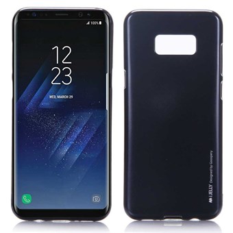 Goospery In Jelly Cover in TPU voor Samsung Galaxy S8 - Zwart