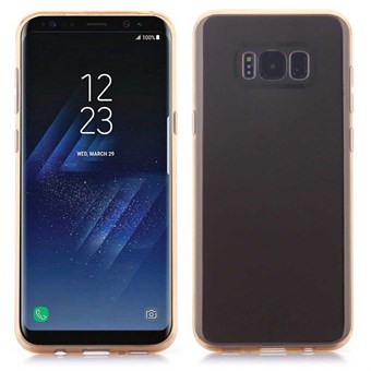 Solide Cover in TPU voor Samsung Galaxy S8 Plus - Goud