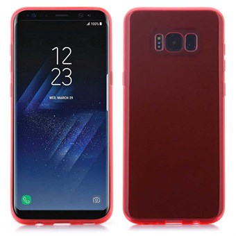 Solide Cover in TPU voor Samsung Galaxy S8 Plus - Rood