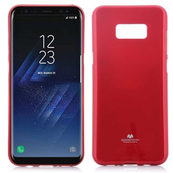 Mercury Goospery Cover in TPU voor Samsung Galaxy S8 Plus - Wijnrood