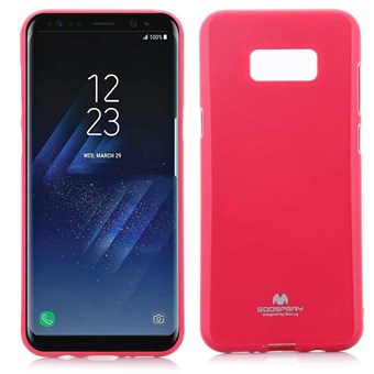 Mercury Goospery Cover in TPU voor Samsung Galaxy S8 Plus - Rood