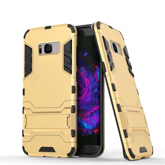 3 in 1 Hybrid Hard Case in PC en TPU voor Samsung Galaxy S8 Plus - Goud