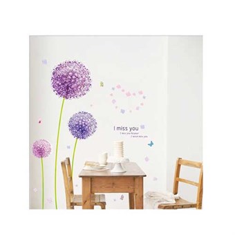 TipTop Muurstickers Mooie Rieten Paardenbloem Design Wanddecoratie 