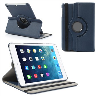 Textiel Roterende Case - iPad Mini (Blauw)