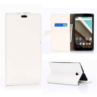 Stand Wallet Case - Nexus 6 (wit)