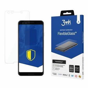 3MK FlexibleGlass is a brand of hybrid glass for Google Pixel 3.