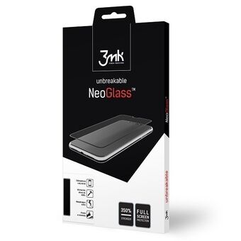 3MK NeoGlass voor iPhone X/Xs in zwart