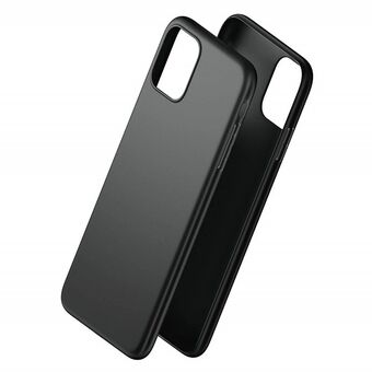 3MK Mat Case iPhone 11 Pro Max zwart