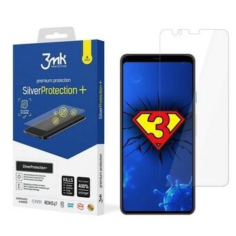 3MK Silver Protect+ is een antibacteriële nat gemonteerde folie voor de Google Pixel 4.