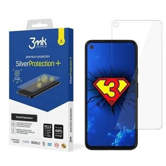 3MK Silver Protect+ Google Pixel 4a Wet-mount antimicrobiële folie