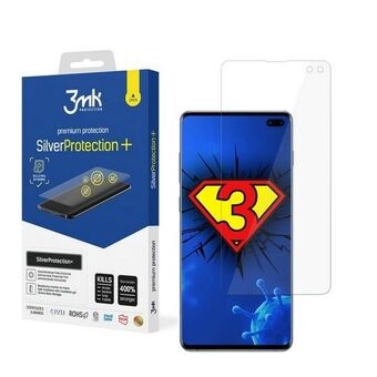 3MK Silver Protect+ Sam G975 S10 Plus Folia Antymikrobowa montowana na mokro

3MK Silver Protect+ is a antimicrobial film specially designed for the Samsung Galaxy S10 Plus (model G975). It is applied wet for installation.