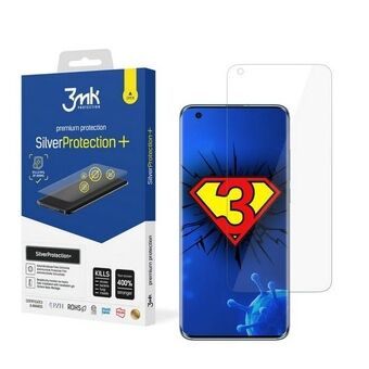 3MK Silver Protect + Xiaomi Mi 10 Pro Nat gemonteerde antimicrobiële film