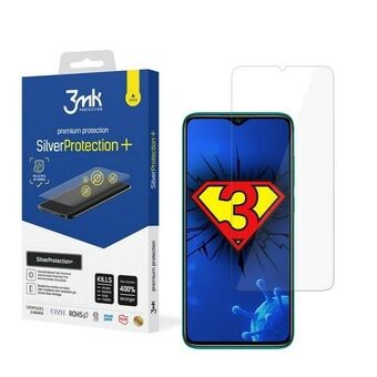 3MK Silver Protect + Xiaomi Redmi Note 8 Pro, nat gemonteerde antimicrobiële film