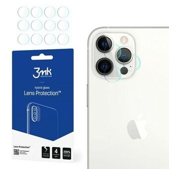 3MK Lens Protect iPhone 12 Pro Max - Bescherming voor de camera lens (4 stuks)