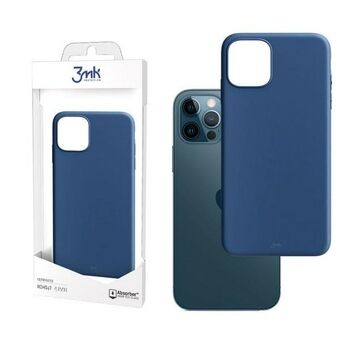 3MK Mat Case iPhone 12/12 Pro 6,1" jagoda/blauwe bes.