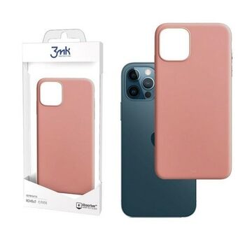 3MK Mat Hoesje iPhone 12/12 Pro 6.1 "lychee / litchi