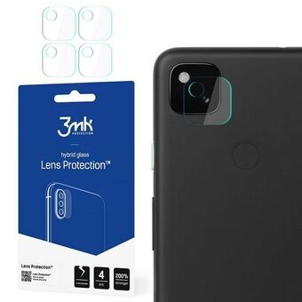 3MK Lens Protect Google Pixel 4a Cameralens bescherming 4 stuks