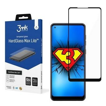 3MK HardGlass Max Lite Samsung A217 A21s zwart/zwart