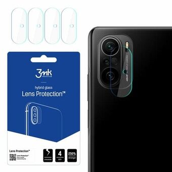 3MK Lens Protect Xiaomi Poco F3 5G Lensbescherming voor camera - 4 stuks