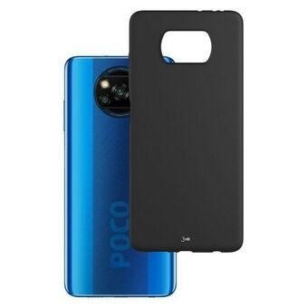 3MK Matt Case Xiaomi Poco X3 zwart/black