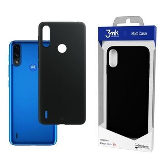 3MK Matt Case Motorola Moto E7 Power zwart/black