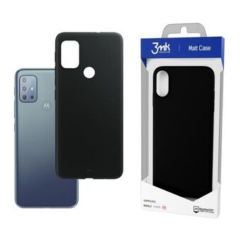 3MK Mat Hoesje Motorola Moto G20 zwart/zwart