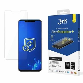 3MK Silver Protect+ Huawei Mate 20 Pro Folia Antymikrobowa montowana na mokro 

Translation: 

3MK Silver Protect+ Huawei Mate 20 Pro Antibacterial Film installed wet