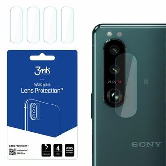 3MK Lens Protect is een beschermhoesje voor de lens van de Sony Xperia 1 III 5G. Het beschermt de camera lens tegen schade. Het hoesje wordt geleverd in een set van 4 stuks.