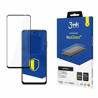 3MK NeoGlass Xiaomi Redmi Note 10 5G zwart/zwart