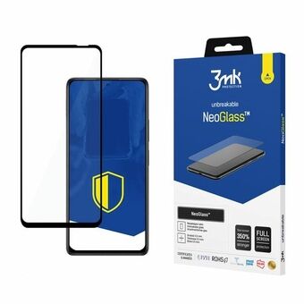 3MK NeoGlass voor Xiaomi Redmi Note 10 Pro zwart/zwart