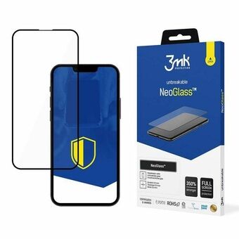 3MK NeoGlass iPhone 13 Mini zwart / zwart