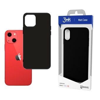 3MK Matt Case iPhone 13 / 14 / 15 6.1" zwart