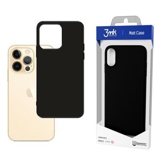 3MK Matt Case iPhone 13 Pro zwart/zwart