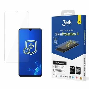 3MK Silver Protect + Huawei Mate 20 Nat gemonteerde antimicrobiële film