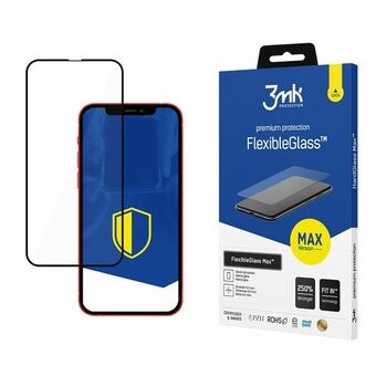 3MK FlexibleGlass Max iPhone 13 Pro Max zwart/zwart