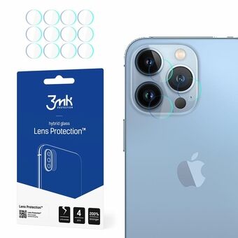 3MK Lens Protect iPhone 13 Pro Max Cameralens Bescherming 4 stuks