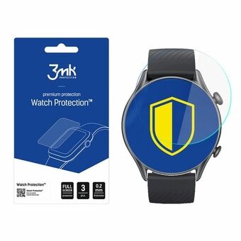 3MK ARC-folie Xiaomi Amazfit GTR 3 Pro horloge folie op volledig scherm