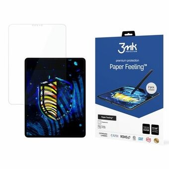 3MK PaperFeeling iPad Pro 12.9" 5e generatie, 2 stuks/pak, folie.