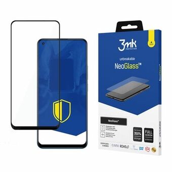 3MK NeoGlass Realme 8 Pro zwart/zwart