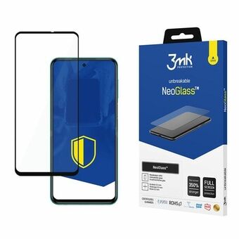 3MK NeoGlass voor Xiaomi Redmi Note 9 Pro 5G zwart/zwart