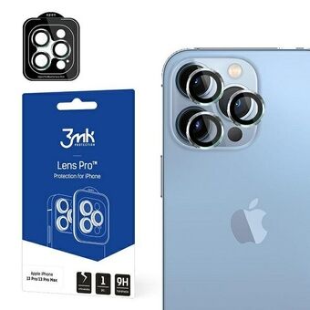 3MK Lens Protection Pro iPhone 13 Pro /13 Pro Max zilveren Oogbescherming voor de camera met een montuurbevestiging 1 stuk.