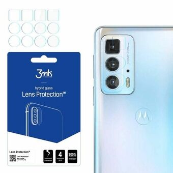 3MK Lens Protect Motorola Edge 20 Pro Cameralens Bescherming 4 stuks