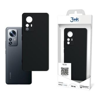 3MK Mat Case voor Xiaomi 12 Pro - zwart