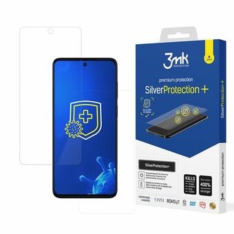 3MK Silver Protect + Motorola Moto G52 nat gemonteerde antimicrobiële film